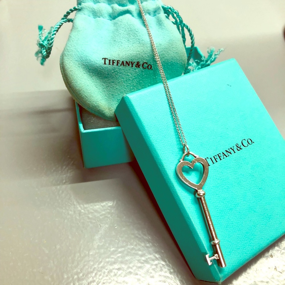 Tiffany & Co Key Pendent (with original chain)